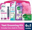 Veet Premium Multipurpose Grooming & Shower Kit Women (6 Items in the set)...