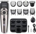 VEGA 9 in 1 Pro Multi Grooming Trimmer for Men, (VHTH-32) Trimmer 150 min Runtime 40 Length Settings  (Black)...