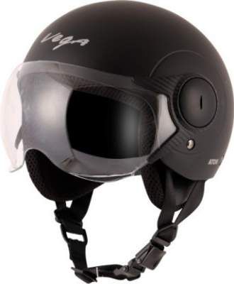 Vega Atom Dull Black Helmet