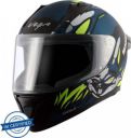 VEGA Bolt Bunny Motorbike Helmet  (Dull Black Blue)...