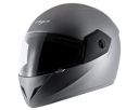 Vega Cliff Dx ISI Full Face Smooth Matt Finish Helmet with Clear Visor (Dull Anthracite, Size:L)...