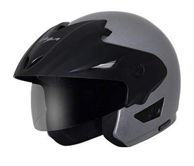 Vega Cruiser W/P Silver Helmet-M