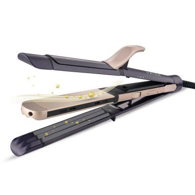 Vega Ionic 3 in 1 Hair Styler for Women (India's No.1* Hair Styler Appliance Brand) Straightener, Curler & Crimper, Purple, (VHSCC-08)