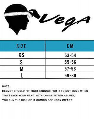 Vega Open Face Junior Buds Helmet (Dull Blue, XS)