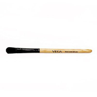 VEGA Pan Cake Brush, Wooden Color (Pack of 2)