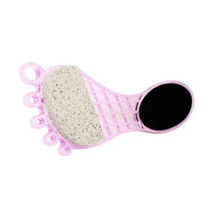 VEGA Pedicure Brush With Pumice Foot Tool Stone-Steel Scrapper Brush And Black Emery, 4 In 1, 1 Piece