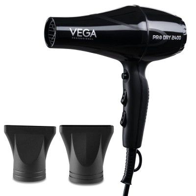 VEGA Professional Dry 2200-2400W Hair Dryer for Men & Women