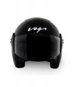 Vega Ridge RDG-K Open Face Helmet (Black, M (57 cm))...