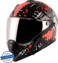 VEGA Storm Atomic Motorbike Helmet (Black, Red)...