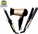 VEGA Styling Kit Personal Care Appliance Combo  (Hair Curler, Hair Dryer, Hair Straightener)...