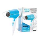 Vega U Style 1400-1600W Foldable Hair Dryer (VHDH-32)...