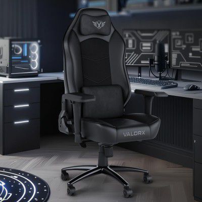 [Extra Rs.1249 OFF] Vegan Leather Legion X Series Ergonomic Gaming & Computer Chair (Black)