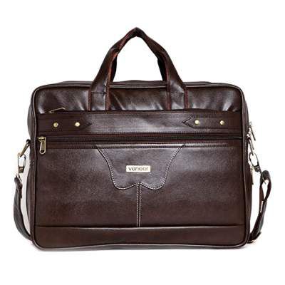 Veneer Mens Messenger Bag 15.6 Inch Waterproof Synthetic Leather Briefcase Large Satchel Shoulder Bag