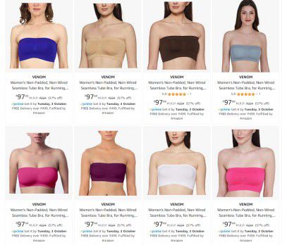 VENOM Women's Gym Bra Starts ₹97