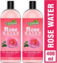 Ventina Organics 100% Natural Rose water face toner for glowing skin for all skin type Men & Women  (400 ml)...