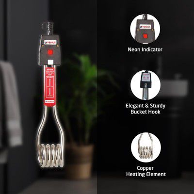VENUS 1500W Immersion Water Heater Rod | Fast & Energy-Efficient Heating 