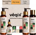 veqix Hair Growth Combo | Hair Fall Hair Oil | Hair Fall Shampoo | Hair Growth Serum | Hair Conditioner (4 Items in the set)  (4 Items in the set)...