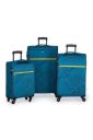 Verage Denver Small, Medium and Large Soft Light Weight Suitcase Luggage Bag with Telescopic Trolley...