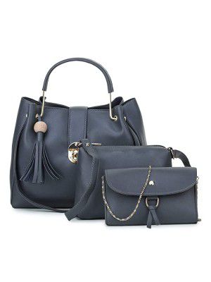 Verage Latest Trendy Womens And Girls Fashionable Handbag With Cross Body Sling Bag And Wristlet