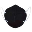 Verage V-Care Unisex Melt Blown Protective In-Built Nose Wire /Pin 6 Layers N95 Face Mask (Black, Pack of 10)...