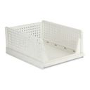 VERAT Plastic Foldable & Stackable Organizers Rack, Drawer, Shelf Storage Container For Home Wardrobe & Cupboard (Large (Pack of 1) Rectangular...