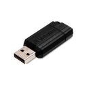 Verbatim Pinstripe Microban Anti Microbial 128GB USB Flash Pen Drive | Data Storage & Back Up | Photos, Movie, Songs, Music, Data, Audio, Documents | Compatible with PC, Laptop, Music System (Black)...