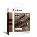 Verbatim Type C to Lightning Cable with Kevlar 120cm Black; 42.2 Inch...