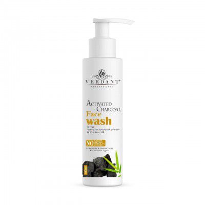 Verdant Natural Care Activated Charcoal Face Wash - 200ml