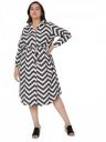 VERO MODA Curve Women's Midi Polyester A-Line Casual Style Dress...