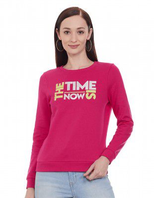 Vero Moda Women's Cotton Crew Neck Sweatshirt