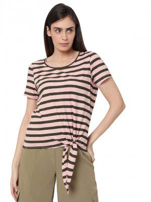 Vero Moda Women's Cotton Regular Fit T-Shirt