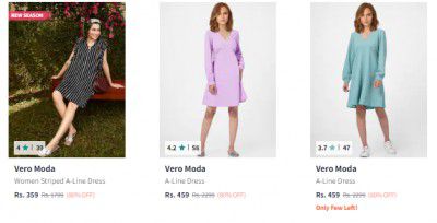 Vero Moda Women's Dress Minimum 70% Off