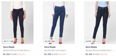 Vero Moda Rapido Women's Jeans Minimum 70% Off