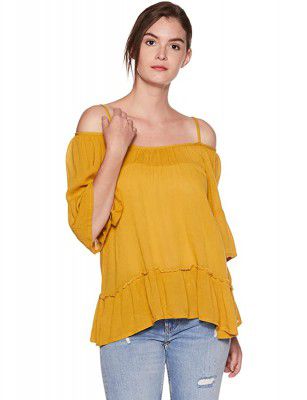 VERO MODA Womens Plain Loose Fit Shirt