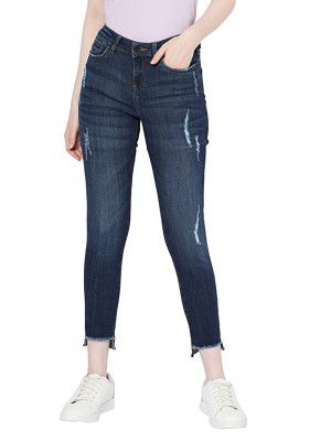 Vero Moda Womens Regular Jeans (204519101_Dark Blue_26)