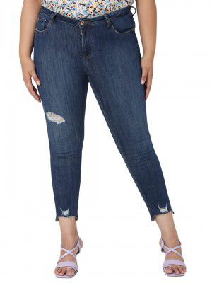 VERO MODA Women's Skinny Fit Blue Classic Jeans_32