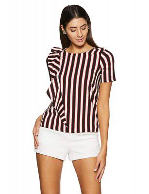 VERO MODA Womens Striped Regular Fit Shirt