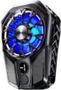 Veroflame Smartphone Cooling Fan, Smartphone Heat Protection, Cooler, Peltier Element, 2 Stage Power Adjustment, LED Temperature Display, Haragami Wilderness Action, FGO PUBG...