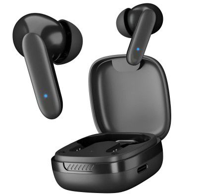 VEROX Truly Wireless Earbud in-Ear with Built-in 30H Playtime IPX4 Water & Sweat Resistance 10MM Driver 