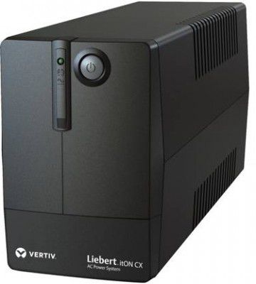 Vertiv Liebert ITON CX 1000 VA with 2 X 7 AH Battery 526110003000 220 V Line-interactive Tower Model UPS with Overload Protection 4 Outlet Plugs