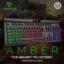 Promate Vertux Promate Gaming Keyboard, Wired USB Gaming with Vibrant Rainbow Backlit...