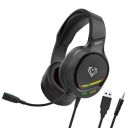 Vertux Tokyo Gaming Headset | Over-Ear Noise-Isolating | Omni-Directional Mic RGB Light | 50mm Distortion-Free Drivers - Black...