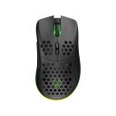 Vertux Wireless Gaming Mouse, 7 Programmable Buttons, 16000 DPI Rechargeable Adjustable with RGB LED 1000Hz Dual Gaming Mouse...