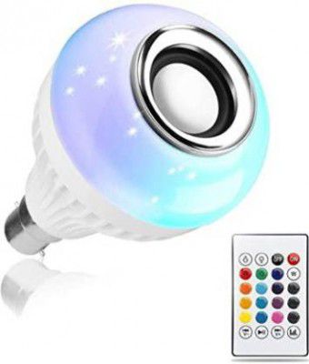 Vespa Music Bulb LED ,Led Bulb with Bluetooth Speaker Disco Ball Set  (Ball Diameter: 12 cm)