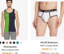 Vests & briefs Upto 78% Off...