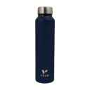VEZO Vortex Water Bottle 1 Litre I Stainless Steel Water Bottles With Steel Cap, Royal Blue...