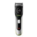 VGR Electric Hair Clipper for Men, MenS Self-Service Hair Clippers Electric Beard Trimmer Waterproof USB Rechargeable Clipper with 1-10mm Adjustable Limit Comb,Black...