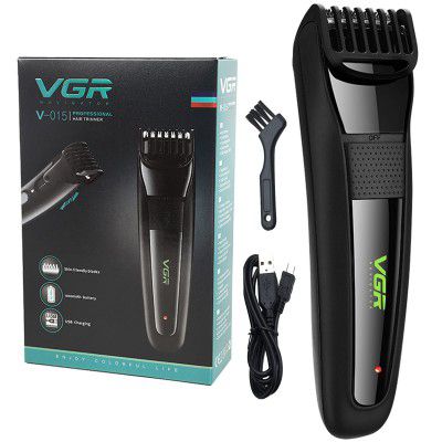 VGR V-015 Professional Hair Trimmer Trimmer 60 min Runtime 7 Length Settings