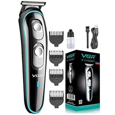 VGR V-055 Professional Cordless Beard Hair Trimmer Kit Wireless Hair Grooming Trimmers