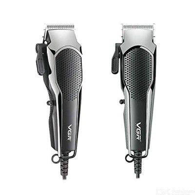 VGR V-130 Professional Rechargeable Hair Clipper Trimmer with 4 Adjusting Combs, Black
